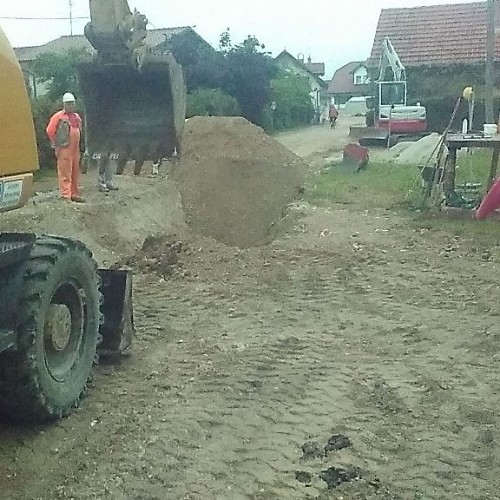 Pričetek izgradnje kanalizacije na območju Komende