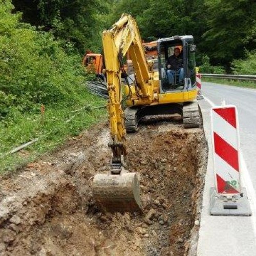 In the municipality of Kamnik, work continues on the connection channel from Kamnik to Smartno v Tuhinju