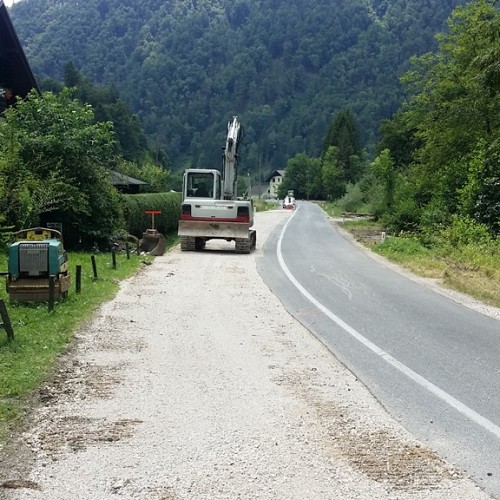 Work on the territory of the municipality of Kamnik follow the plan