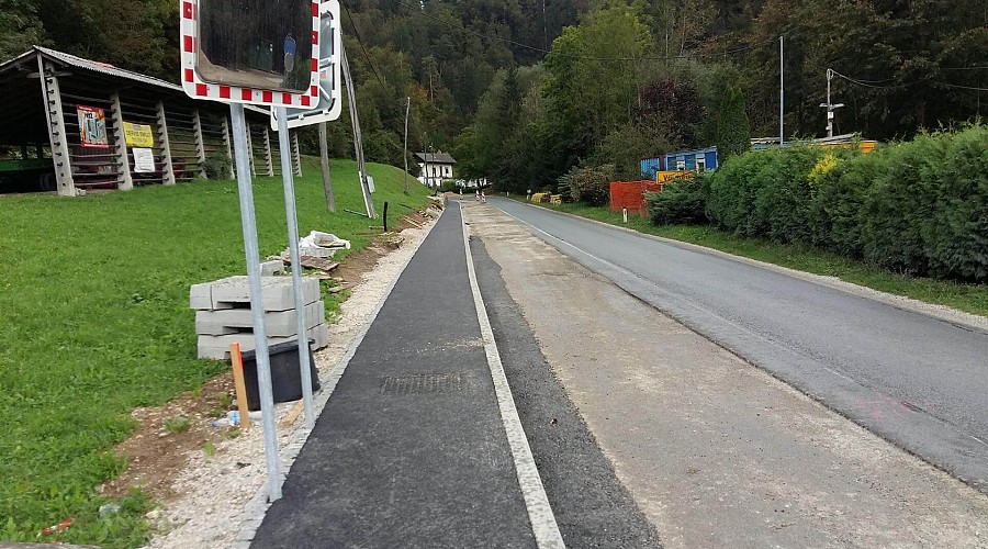 In the municipality of Kamnik in the construction of the connecting channels from Kamnik to Smartno v Tuhinju