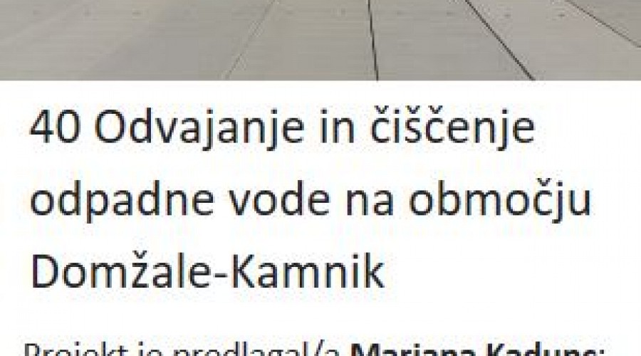 Glasujte za naš projekt!